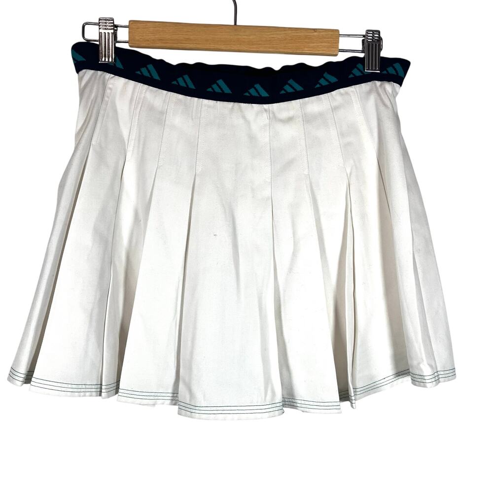 Vintage Pleaded ADIDAS Equipment Tennis Skirt Y2K Sport Luxe Lounge Size 8